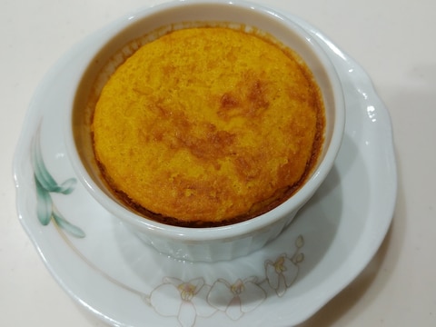 ミキサーでかぼちゃプリン風ケーキ